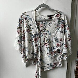 Flowy floral top